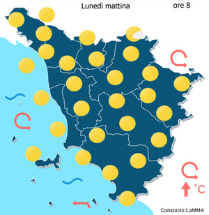 cielo oggi mattina
