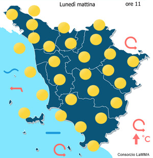 cielo oggi tarda mattina
