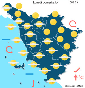 cielo oggi tardo pomeriggio