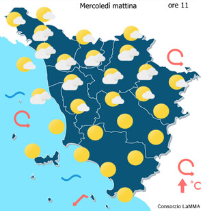 cielo dopodomani tarda mattina