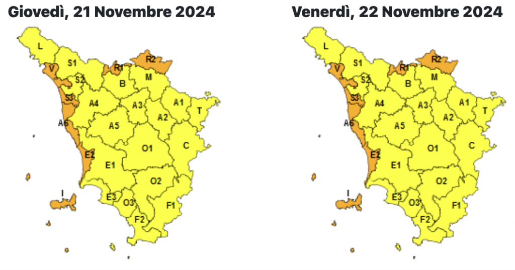 vento 22 novembre