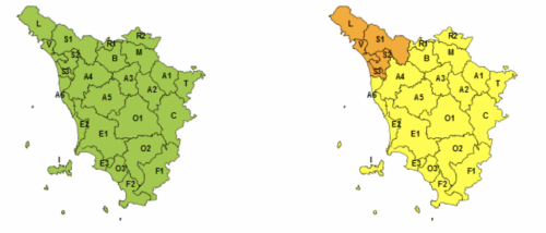 mappe allerta 15 settembre 21