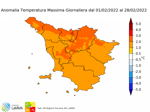 febbraio 2022 temp