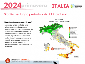 siccita italia primavera 2024