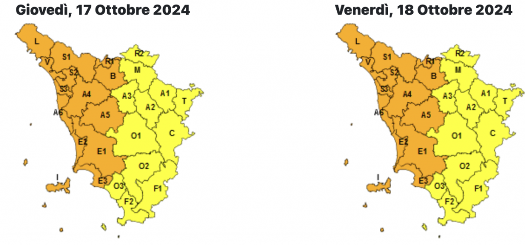 temporali 17 ottobre