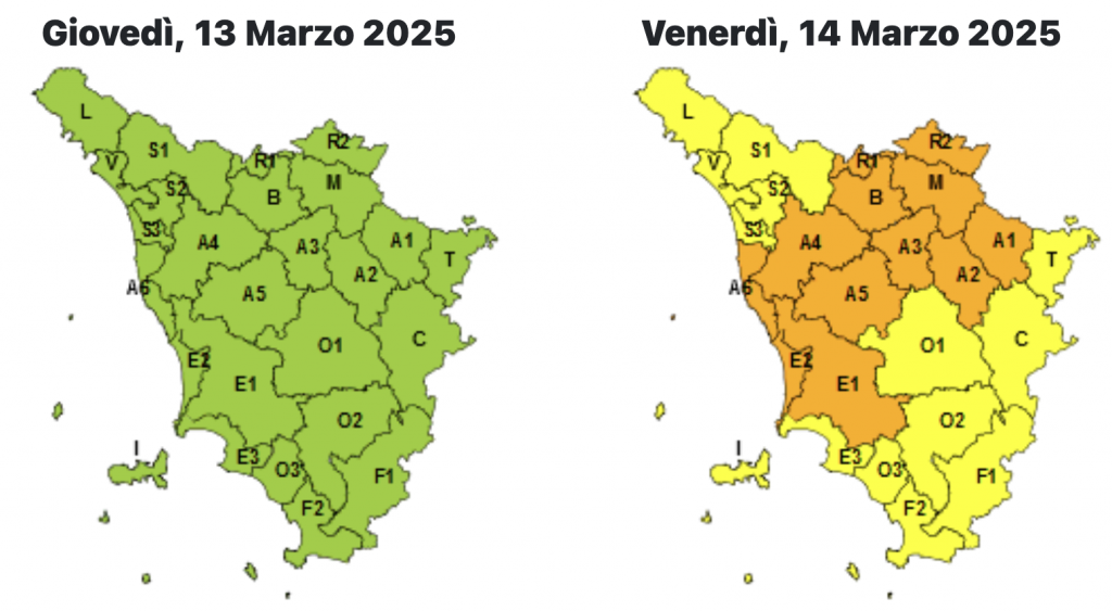 temporali 14 marzo