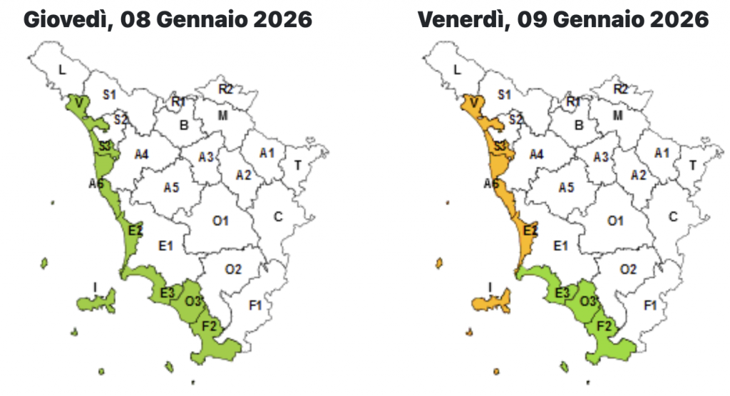 mareggiate 9 gennaio